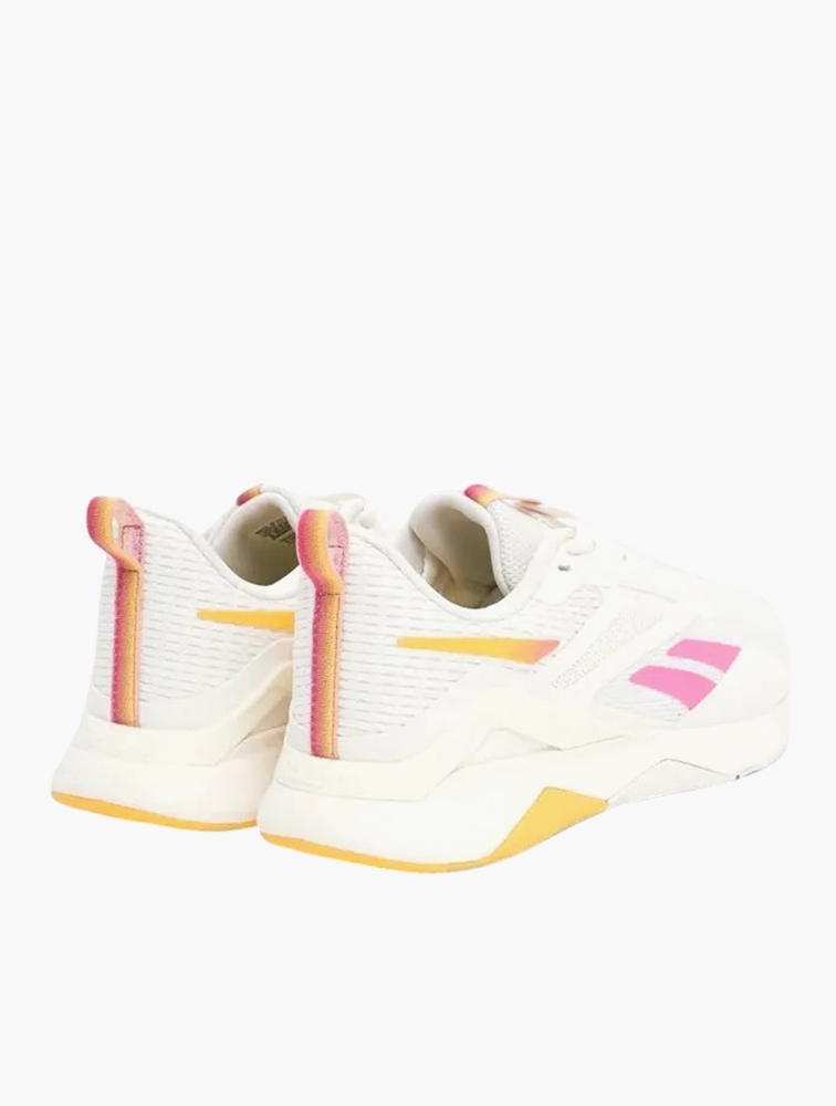 MyRunway | Shop Reebok Chalk & True Pink Nanoflex Tr 2 Lace-Up MyRunway | Shop Reebok Chalk & True Pink Nanoflex Tr 2 Lace-Up