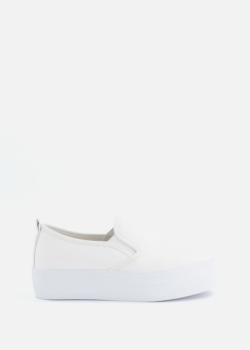 MyRunway Shop Woolworths White Basic Platform Slip On Shoes for